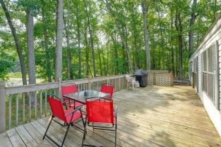 Hot Tub + Dock! Lakefront Angler's Oasis in Irons - 8
