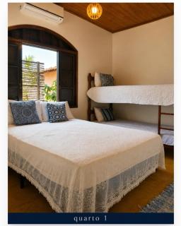 Casa 8p com ar 90m Praia Fortaleza - 1