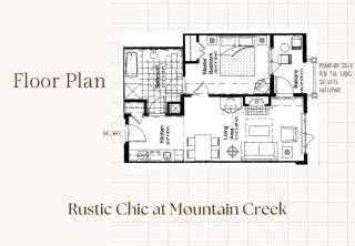 Walk to Mountain Creek Waterpark! Pool, Hot Tubs, Sauna! 1 Bedroom, 1 Bathroom Condo in The Appalachian - 1