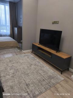 Cozy apartment with views of the mountains and Lake Sairan - 5