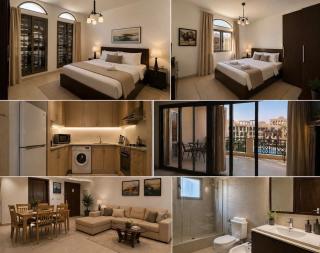 Two bed rooms at Talabay Aqaba - 2