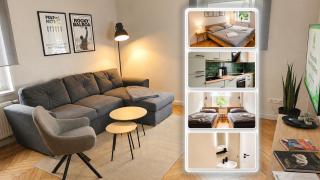 Stadtpunkt Apartments Sömmerda Moderne Ferienwohnung für 4 Gäste - 5