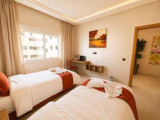 Appartement de luxe au style saharien au centre d Agadir avec balcon à 7 min à pied de la plage - 7