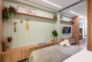 Studio a 60 m da Praia - Jardim Gourmet - Andar Térreo - Aceita Pet Pequeno - Piscina na Cobertura com Churrasqueira - 8