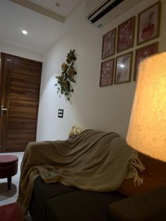 Luxury 1BHK withBalcony Near Mall 51 andMetro - 5