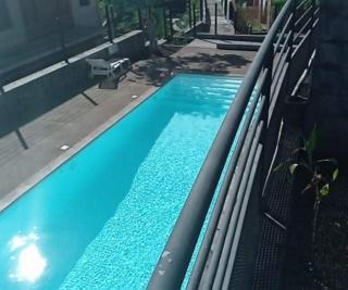 Le Jardin des Alizés, terrasse et piscine à la Saline les bains - 4