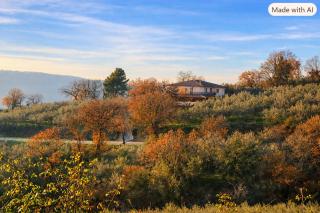 Locazione Turistica Spaccarotella Terrazzo con Vista su Gualdo Cattaneo - 8
