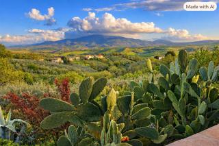 Locazione Turistica Spaccarotella Vista su Gualdo Cattaneo - 9