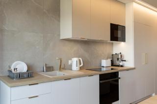 Apartament Atrium Capital Towers z widokiem na panoramę miasta - 1