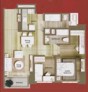 Apartemen Central Park 2BR, Alaina 40 - 2