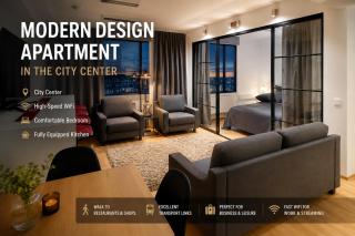 Modern design apartment in the city center - 0