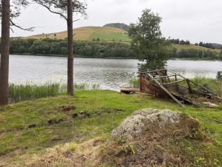 Nice cabin with Bråstei Lake with boat - 1