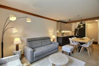 Arc 1950, Appartement 2 chambres 7 pers, Vue Montagne, Sauna, Hammam, Jacuzzi, Piscine chauffée - 1