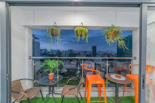 2 Bedroom in Westlands near GTC with a Swing Hammock with 12th Floor views at Shangri-la Residence, 23 Westlands Road - 1