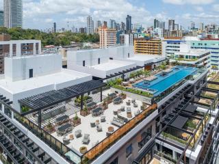 Hit Cabo Branco | Alto Padrão • Piscina no Rooftop com Vista Mar - 8