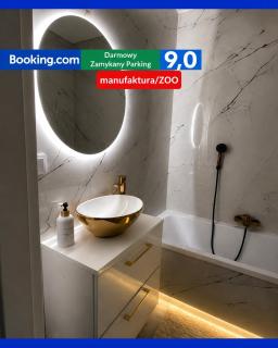 Nowe luksusowe Apartamenty z WANNĄ PREMIUM MANUFAKTURA-Orientarium ZOO-Aquapark Fala-Prywatny na wyłączność - w pełni wyposażony apartament -Blok, Niskie piętro, ZAMYKANY PARKING NA PILOTA - Cisza i spokój - Prywatność - Doskonała lokalizacja ! - 0