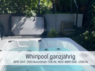 ROSMARIN - Kuschelige Fewo - Romantik & Entspannung im Whirlpool auf privater Terrasse, Ruhe & Hund willkommen - by FerienWohnenAmSee - - 8