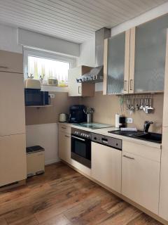 Nordsee Ferienhaus nahe Bensersiel Kamin Garten - 5