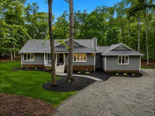 Modern Farmhouse Retreat with Game Room and Fire Pit - 0