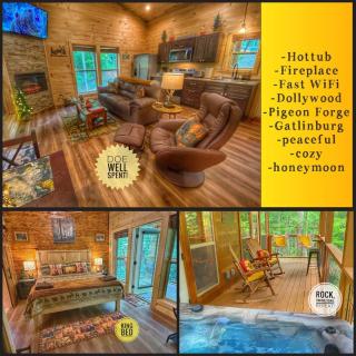 Quiet*cozy*fast WIFI* Dollywood* hottub*FP #9 - 1