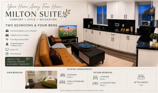 Modern 2BR Private Suite with Self Check-In Full Kitchen - 0