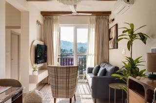 Field View 2BHK Retreat, 1km to Candolim Beach - Palms by Umiya by HIREAVILLA - 3