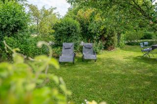 Ferienwohnungen Allgäublick am Radweg mit Fahrradgarage und Garten - 4