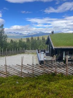 Panoramautsikt mot Rondane,Tur,ski og peis - 9