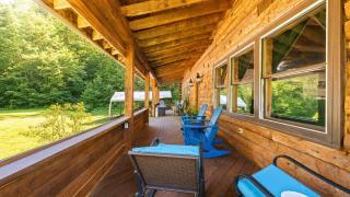 Riverfront Log Home - 28 Acres - Fire Pit - 2