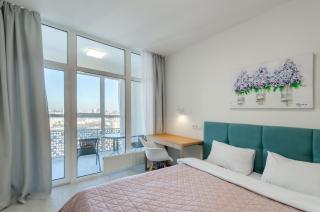 ВВВ!19-96 Kvartet, Vasyl Lypkivskyi 16v, Kyiv, railway station, metro nearby, stunning city view, Petrovdom Apartment - 2