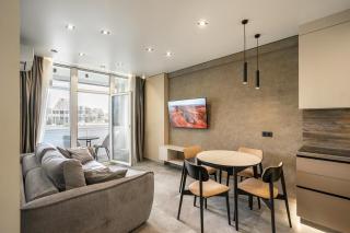 11-92 Manhattan, Beresteiskyi 11, Kyiv, Politekh metro nearby, panoramic city view, 15 kW backup power, Petrovdom Apartment - Kiev - 6