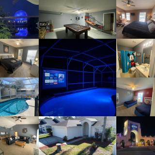 3 Bedroom Villa with Poolside Cinema and Games Room Close to theme Parks sleeps 6 - 0