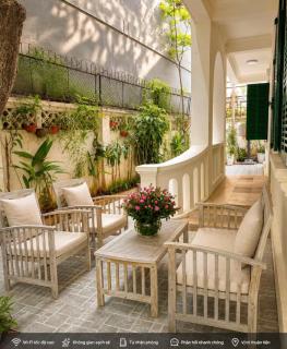 French garden Villa 4BR BBQ sunny balcony bathtub Steps to West Lake - 7