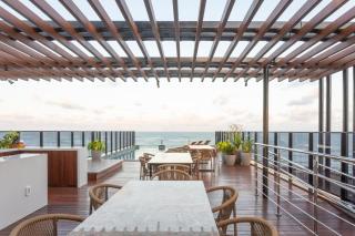 Alta Marine Flat 411 - Pé na areia com vista mar e piscina - 5