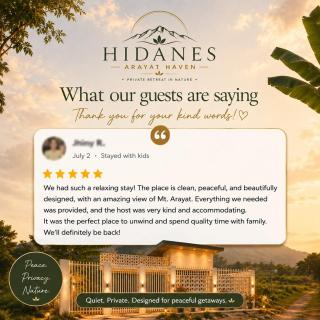Hidanes Arayat Haven Jacuzzi Pet Friendly - 9
