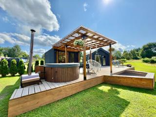 Rātes Krasti - PĒRLE- holiday house with sauna and lakeview - 0
