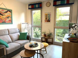 La Couate T1bis cozy, calme, au centre et garage - 7