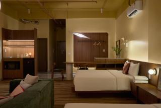 Mustard Room - Studio 2 giường King, view hoàng hôn - miễn phí gym và hồ bơi - 7