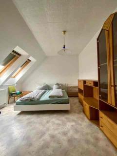 a decent furnished two-room apartment with balcony, washing machine, free parking close to the airport - 6