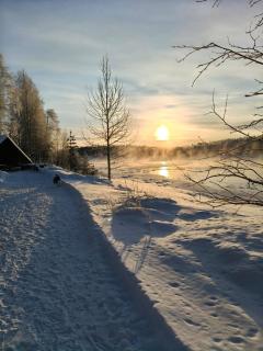 Log cabin at Patokoski - 2
