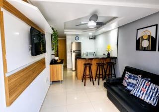 Praia de Guaibim a 40m da Praia Apartamento Térreo com Ar Condicionado 2 Quartos Estacionamento Privado - 0