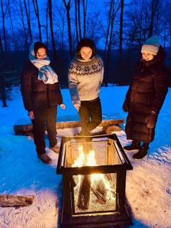 Chalet Van Haven Nature Lake Hot Tub Fire Pit Game Room - 9