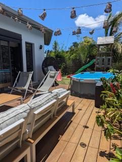Villa Ninou, bellepierre - pool, playground, playground, sea view - 4
