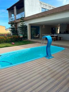 Casa com Piscina dentro do Condominio Mar de São José em Frente ao Restaurante Calamares - 9