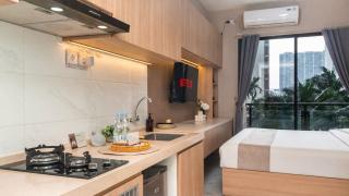 Pool view studio-Sky House BSD near AEON & ICE- L3 - 0
