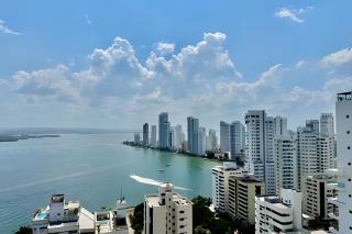 Apartamento 1 Dormitorio Bocagrande. Vista Panorámica Mar - 4