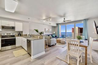 Modern Beachfront Condo on the Beach Sleeps 6! by Dolce Vita Getaways PCB - 9