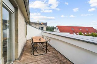 Modernes Apartment Nottuln 6 Betten Balkon - 5
