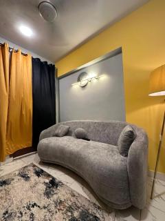 1 bed lounge apt DHA phase 7 extension - 2