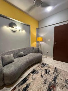 1 bed lounge apt DHA phase 7 extension - 4